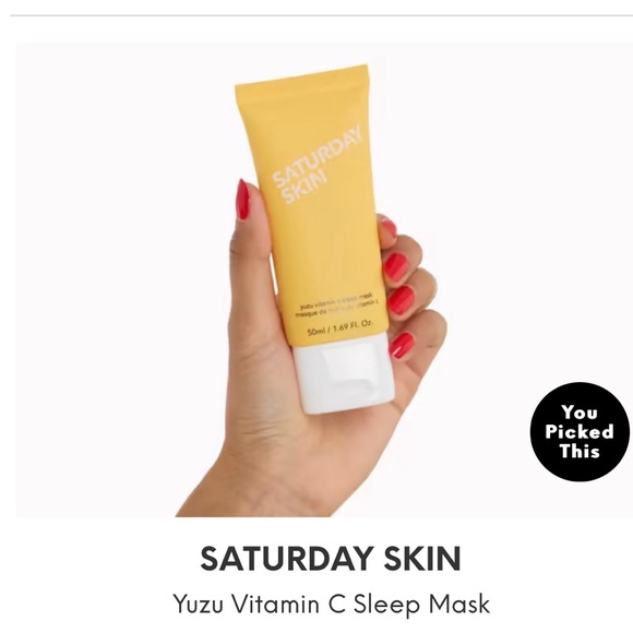 saturday skin Other - Saturday Skin Yuzu Vitamin C Sleep Mask